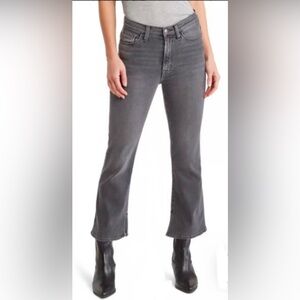 HUDSON Grey Blair High Rise Bootcut Crop 2026 Jeans Size 34